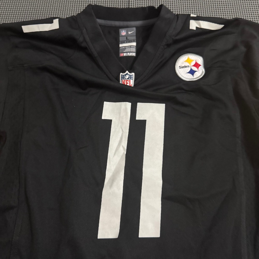 Nike Pittsburgh Steelers Chase Claypool 11 Youth Large Black NFL Jersey - Picture 4 of 7